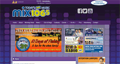 Desktop Screenshot of mix1065.ca