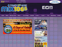 Tablet Screenshot of mix1065.ca